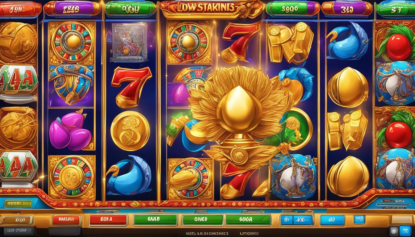 en düşük bahisli slot